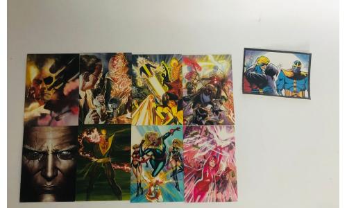 Marvel 09x Cards e Figurinha